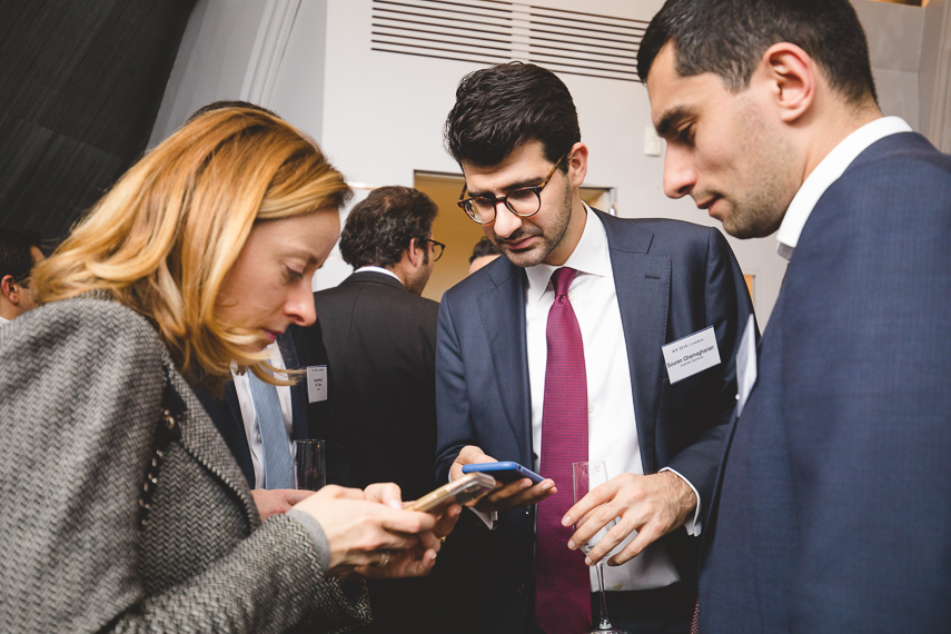 Corporate event photographer for networking event in London